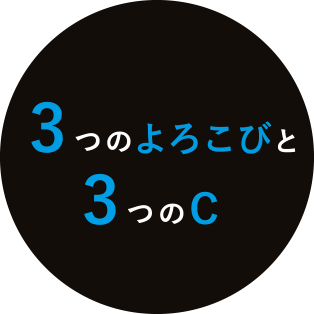 3つのよろこびと3つのC