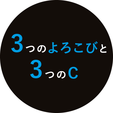 3つのよろこびと3つのC